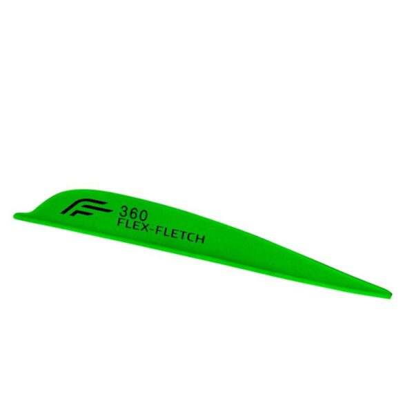 Flex-Fletch Vane FFP-360 Parabolic Fl Red/Pink - Image 2