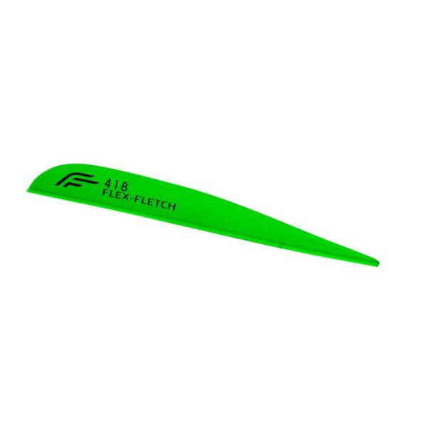 Flex-Fletch Vane FFP-418 Parabolic Fl Green - Image 3