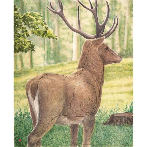 JVD Target Face Animal Large Deer