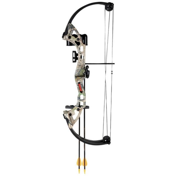 Bear Archery Youth Bow Package Brave 3 RH Green - Image 3