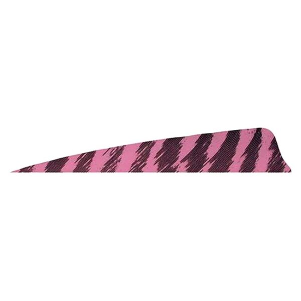 Gateway Feather 4" Shield RW Barred Pink - Image 9