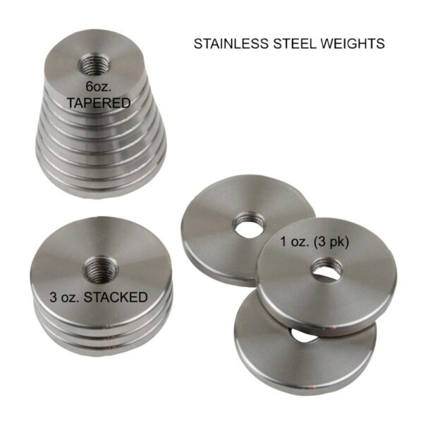 AAE Arizona Weight Target System 6 oz Tapperd Stainless Steel