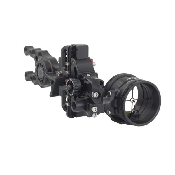 Axcel Sight Slider AccuTouch Plus HD Dampened with AccuView AV-31 Scope Single Pin .019 Green Fiber Black