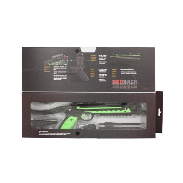 Hori-Zone Crossbow Pistol Redback RTS Package 80# Green/Black