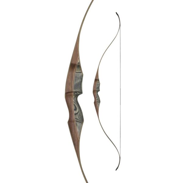 White Feather Fieldbow One Piece Lapwing Black LH 60"-45# - Image 2