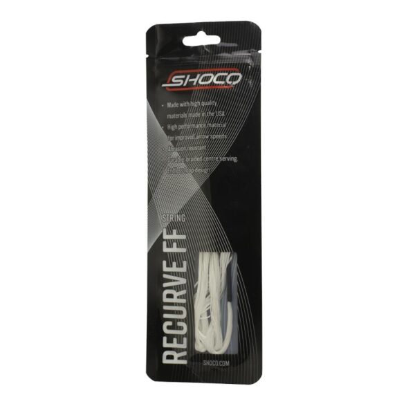 Shocq String Recurve Fast Flight White 164-14 68"