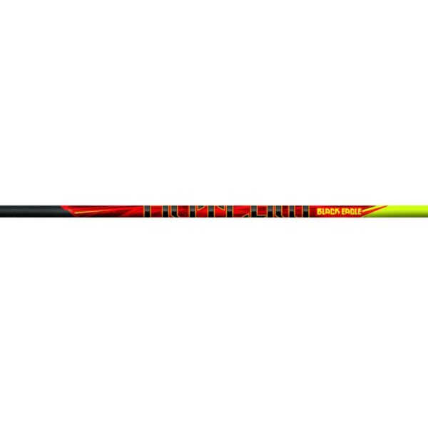 Black Eagle Arrow Carbon Hunting Crested Outlaw .005" 350 Yellow