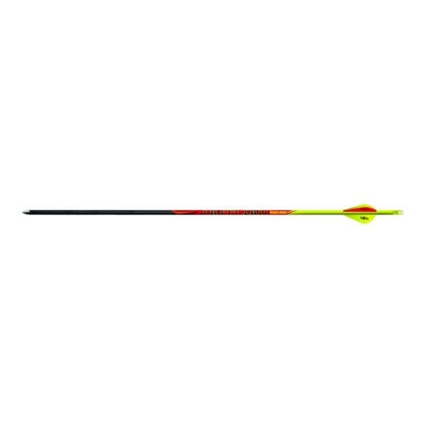 Black Eagle Arrow Carbon Hunting Crested Outlaw .005" 350 Yellow - Image 2