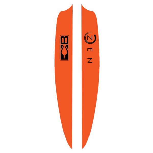 Bohning Vane Zen 4" Neon Orange