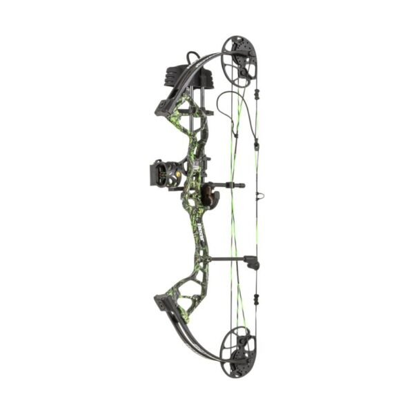 Bear Archery Compound Bow Royale Package RH (5#-50#)-(12"-27") 75% Let Off Shadow - Image 3