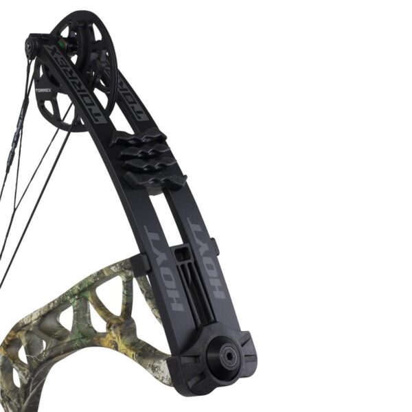 Hoyt Compound Bow Package Torrex CW RH 70#-(26.0"-30.0") (Cam 3) Wilderness Handle/Black Limbs - Image 7