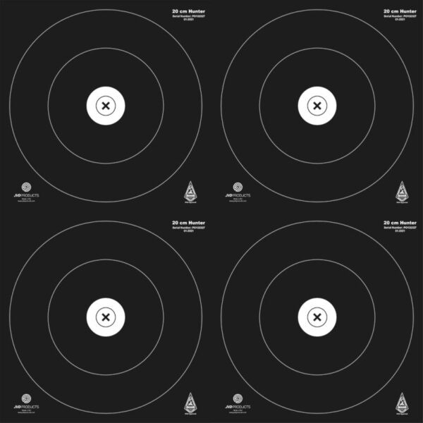 JVD Products Target Face IFAA Hunter 4 x 20 cm