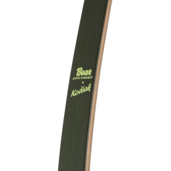 Bear Archery Fieldbow One Piece Kodiak 59 Shedua and Green RH 60"-45# - Image 7