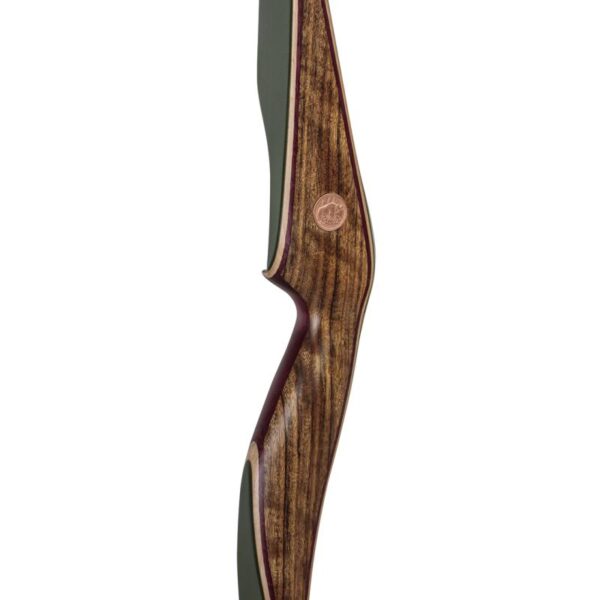 Bear Archery Fieldbow One Piece Kodiak 59 Shedua and Green RH 60"-45# - Image 3