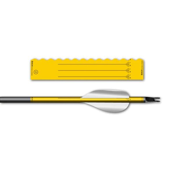 Socx Wrap Comfort Wave Edge ACE for Spin-Wing Yellow - Image 4