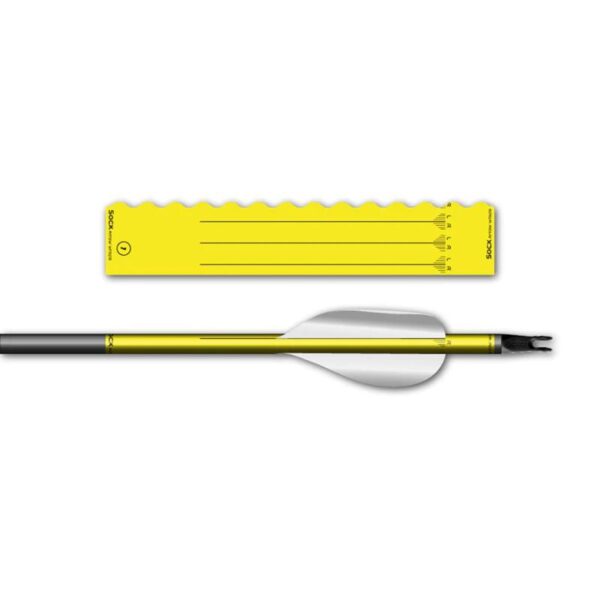 Socx Wrap Comfort Wave Edge ACE Fluo for Spin-Wing Fluor Yellow - Image 5