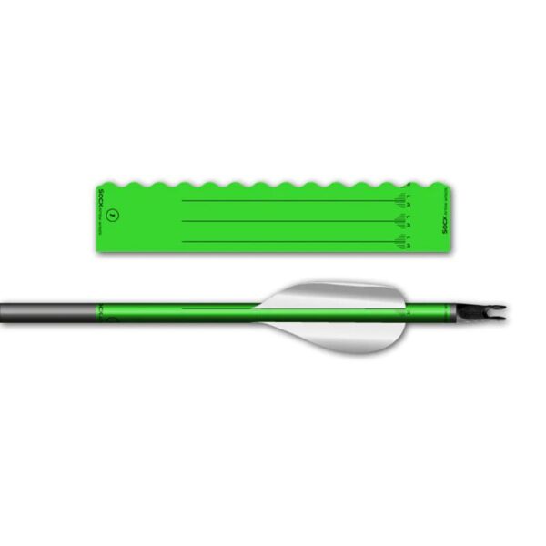 Socx Wrap Comfort Wave Edge Navigator Fluo for Spin-Wing Fluor Green - Image 5