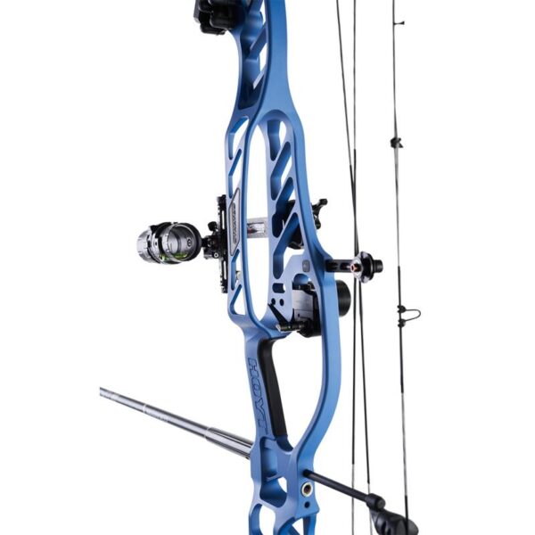 Hoyt Compound Bow Stratos 36 SVX LH 60#-(26.0"-27.0") (Cam 2) 70% Let Off Frost White Handle/Black Limbs - Image 5