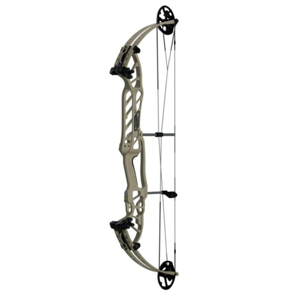 Hoyt Compound Bow Stratos 36 SVX LH 50#-(23.5"-25.5") (Cam 1) 70% Let Off Frost White Handle/Black Limbs - Image 13