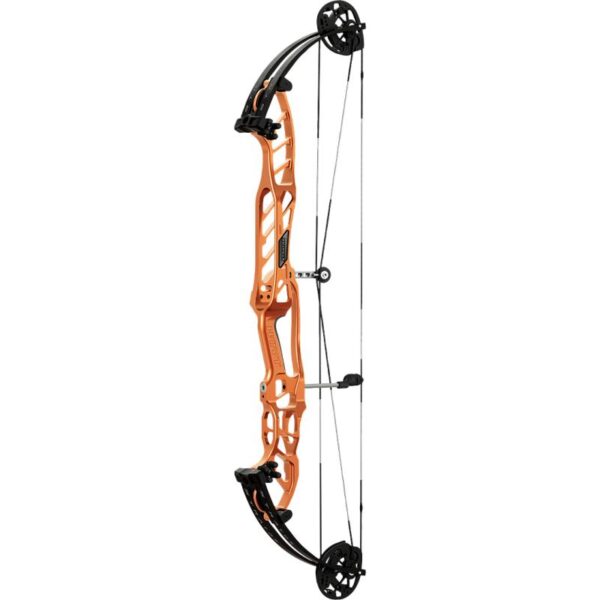 Hoyt Compound Bow Stratos 40 HBT LH 60#-(25.5"-29.0") (Cam 1) 65-75% Let Off Championship Red Handle/Black Limbs - Image 6