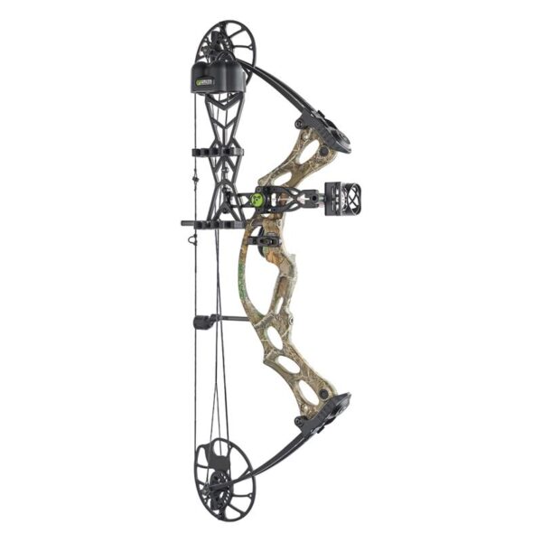 Hoyt Compound Youth Bow Package Kobalt RH 45# (7#-45#)-24" (18"-28") Black-Out