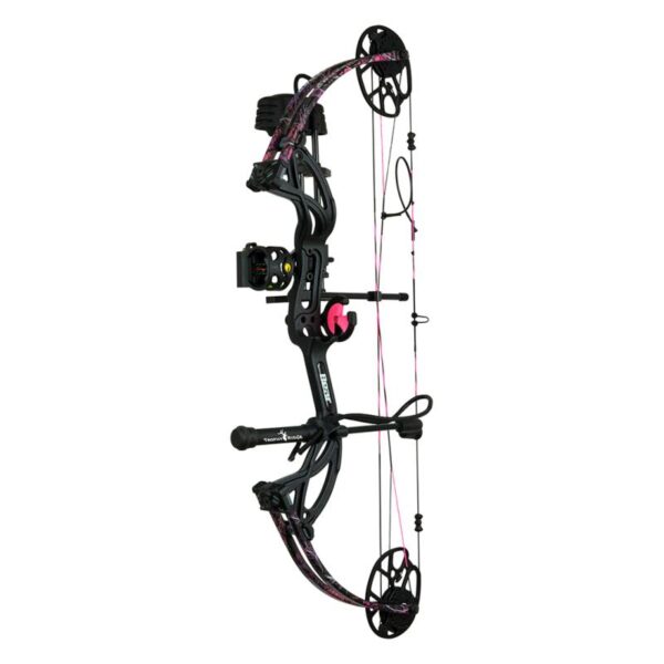 Bear Archery Compound Bow Cruzer G3 Package RH (10#-70#)-(14"-30") 75% Let Off Shadow/Toxic - Image 3