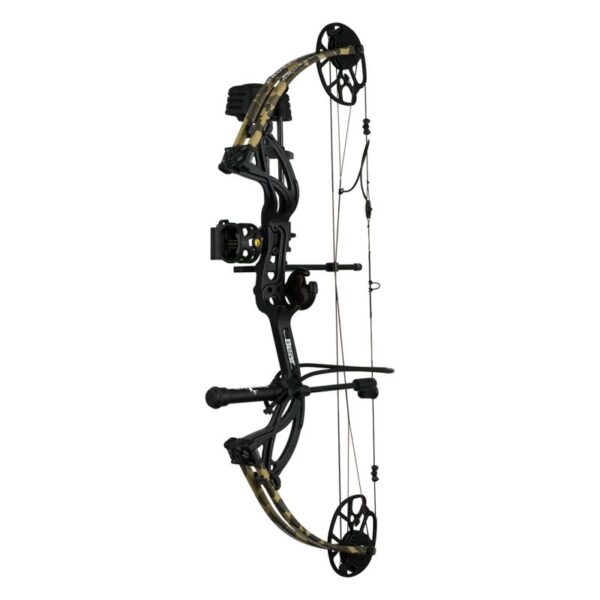 Bear Archery Compound Bow Cruzer G3 Package RH (10#-70#)-(14"-30") 75% Let Off Shadow/Toxic - Image 2