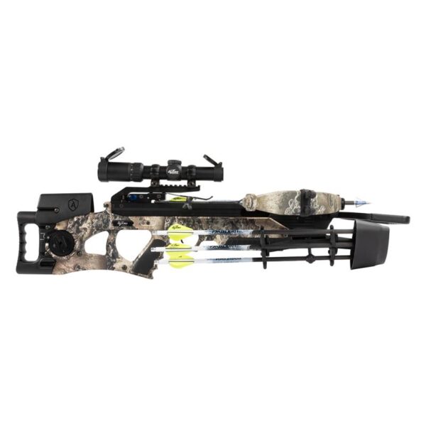 Excalibur Crossbow Recurve Package Assassin Extreme Flat Dark Earth with Overwatch Scope and Proflight 16.5 Arrows - Image 5