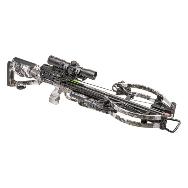 TenPoint Crossbow Compound Viper 430 ACUslide Rangemaster 100 Scope Moss Green - Image 8