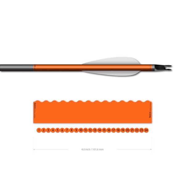 Socx Wrap 5.5 mm Max Regular Orange