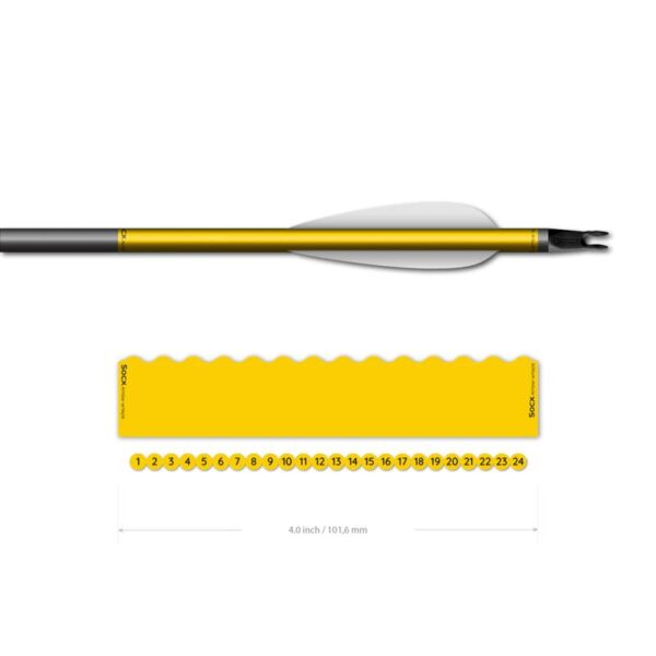 Socx Wrap 5.5 mm Max Regular Yellow - Image 9