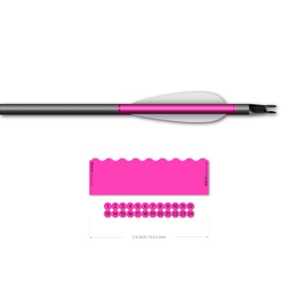 Socx Wrap Shorty 5.5 mm Max Fluor Pink - Image 2