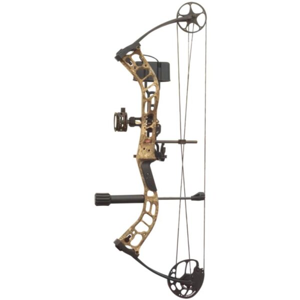 PSE Compound Bow Stinger ATK SS Package RH 50#-(21.5"-30.0") 80% Let Off Mossy Oak Bottomland