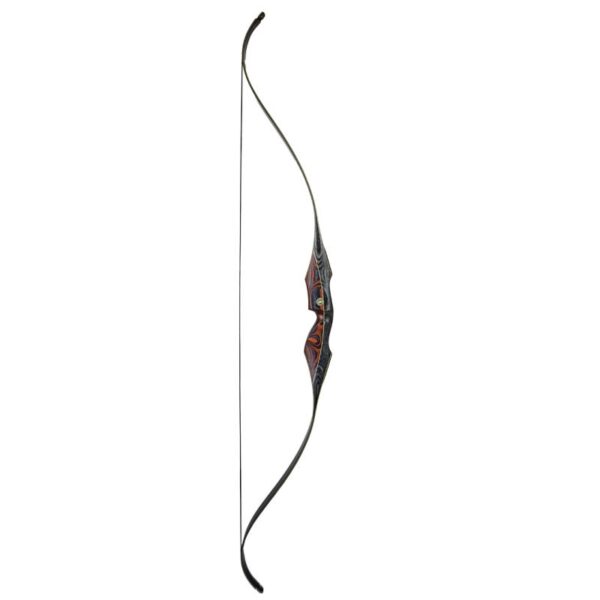 White Feather Fieldbow One Piece Garuda RH 64"-45# Green - Image 11