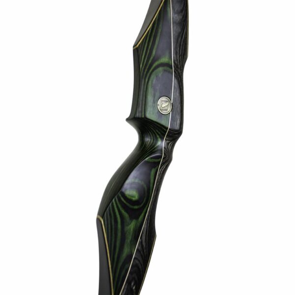 White Feather Fieldbow One Piece Garuda RH 64"-25# Green - Image 17