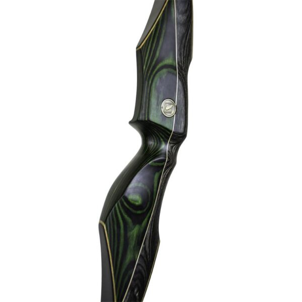 White Feather Fieldbow One Piece Garuda LH 64"-35# Green - Image 24