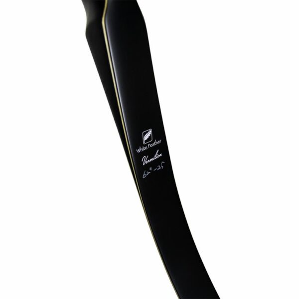 White Feather Fieldbow One Piece Vermilion LH 62"-40# - Image 20