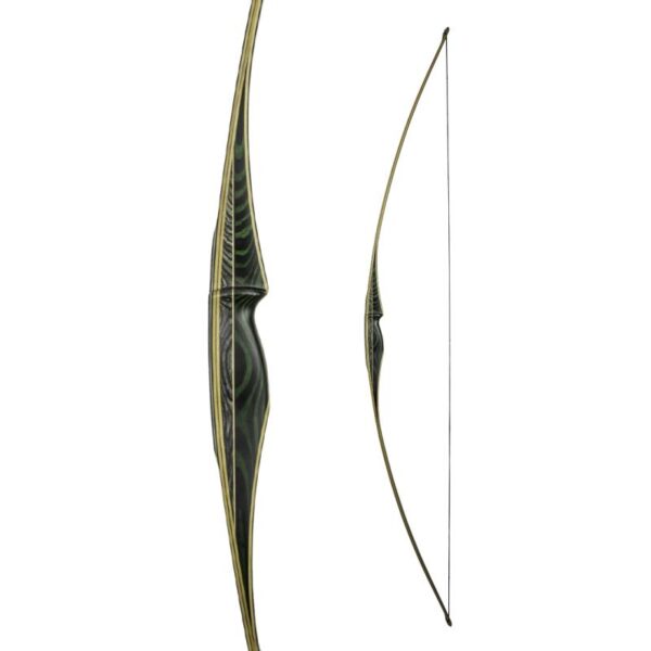 White Feather Longbow Turul RH 68"-25# Green - Image 15