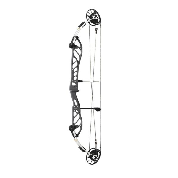 PSE Compound Bow Supra X 37 EM2 RH 60#- (23.0"-29.0") 75% Let Off White - Image 4