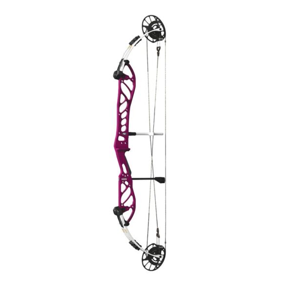 PSE Compound Bow Supra X 37 EM2 RH 60#- (23.0"-29.0") 75% Let Off Purple - Image 6