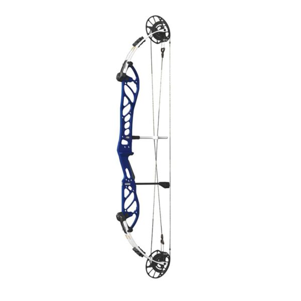 PSE Compound Bow Supra X 37 EM2 LH 60#- (23.0"-29.0") 75% Let Off Navy Blue - Image 7