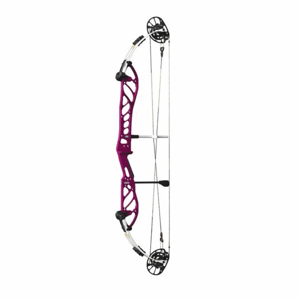 PSE Compound Bow Supra X 37 M2 RH 60#- (26.0"-30.0") 65%-75% Let Off Purple - Image 6