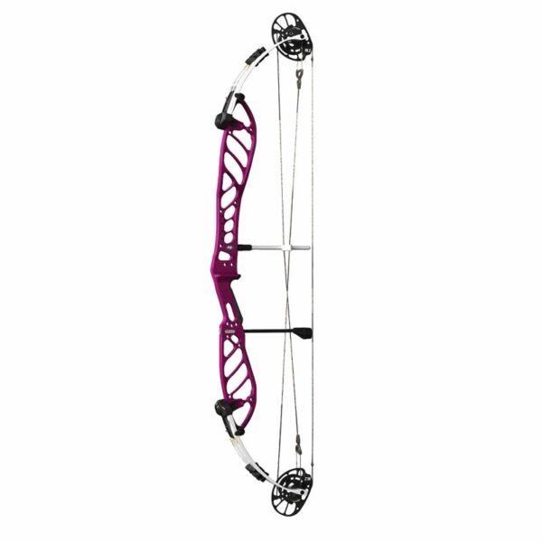 PSE Compound Bow Supra X 40 M2 RH 60#- (27.5"-31.5") 65%-75% Let Off Black Cherry - Image 6