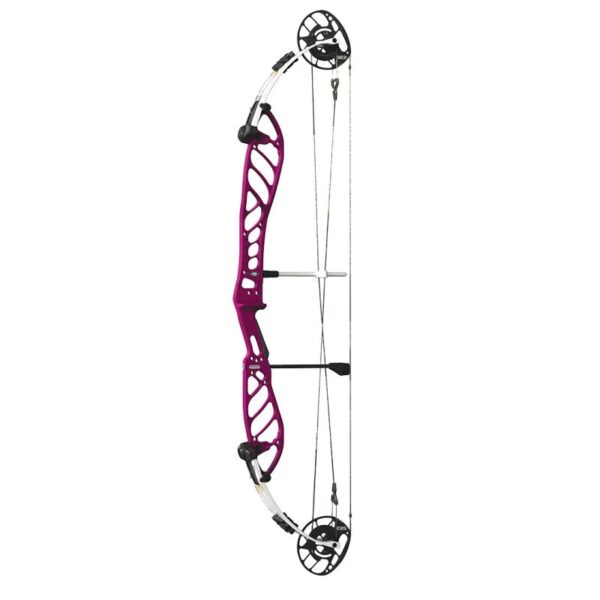 PSE Compound Bow Supra X 40 SE2 RH 50#- (28.0"-33.5") 65%-75% Let Off Black Cherry - Image 2