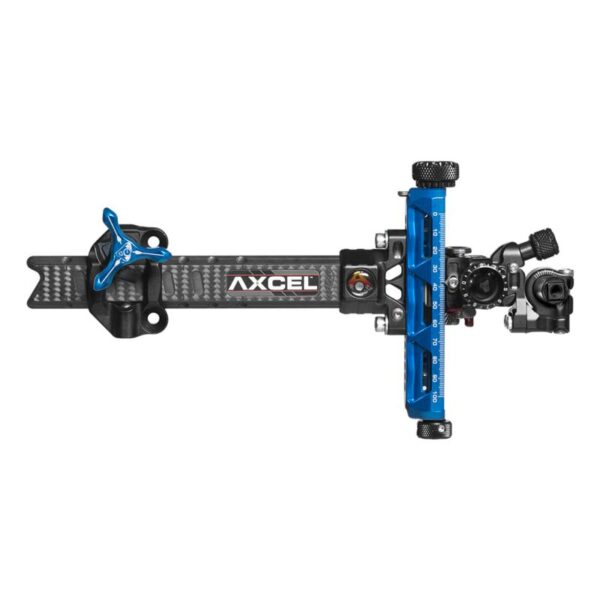 Axcel Sight Achieve XP Pro UHM Diamond Weave Carbon Bar Compound 6" RH Black/Black