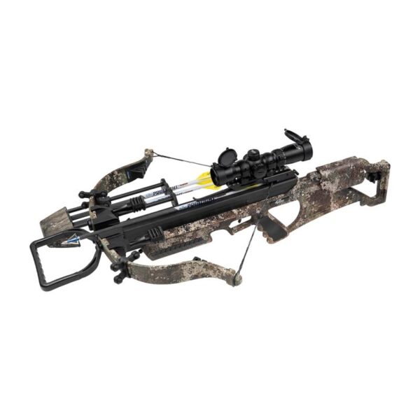 Excalibur Crossbow Recurve Micro Suppressor Extreme with Tact100 Scope & Charger EXT Strata