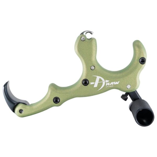 B3 Archery Release Draw Closed Hook Crocodile Green - Image 4