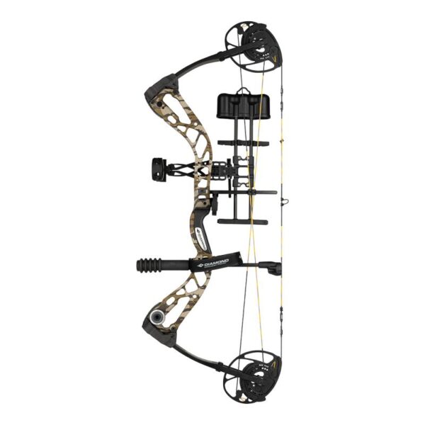 Diamond Compound Bow PRO 320 Package RH (7-70#)-(15"-31") OD Green - Image 2