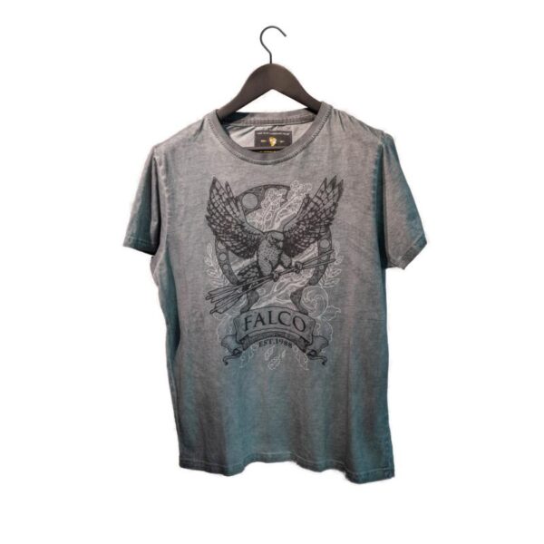 Falco T-Shirt Men Medusa 2020 Bluish Grey M