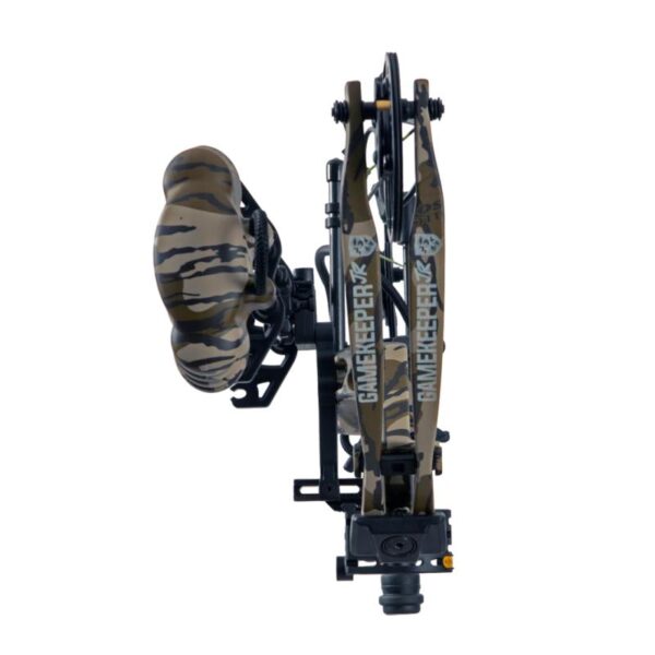 Bear Archery Compound Bow THP Royale Gamekeeper Jr Package LH (5#-50#)-(12.0"-27.0") 80% Let Off Mossy Oak Bottomland - Image 2